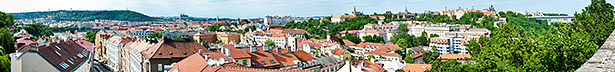 Vista de Praga desde Vysehrad