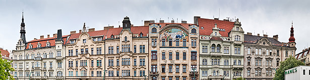 Vistas desde Slovanský Ostrov (Isla Eslava)