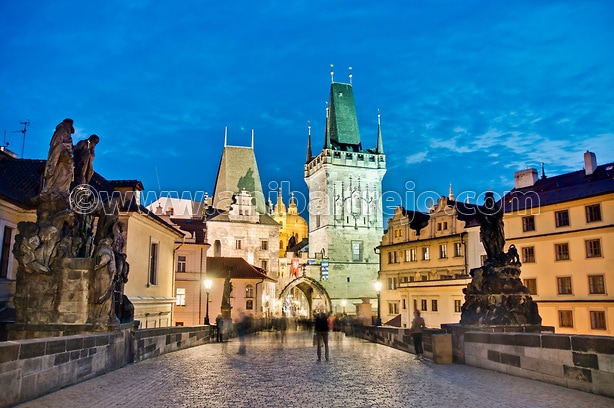 Mala Strana Bridge Tower by Anibal Trejo