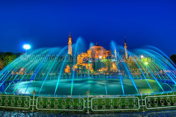 Hagia Sofia Mosque at Istanbul Fotografía Por Anibal Trejo