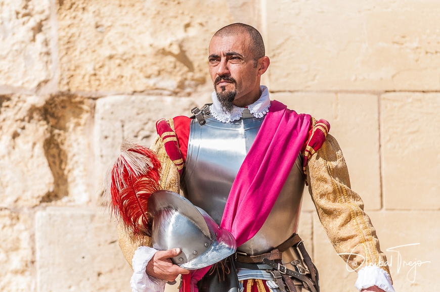 In Guardia re-enactment portraying the inspection of the fort by the Grand Bailiff of the Order of the Knights of St. John.