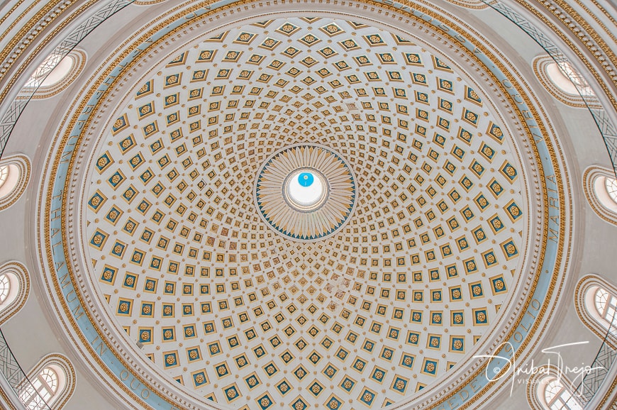 Church of the Assumption of Our Lady, known as the Rotunda of Mosta or Rotunda of St Marija Assunta or simply The Mosta Dome, Malta