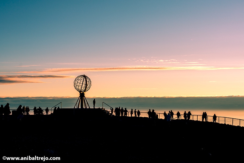 North Cape in Finnmark, Northern Norway.