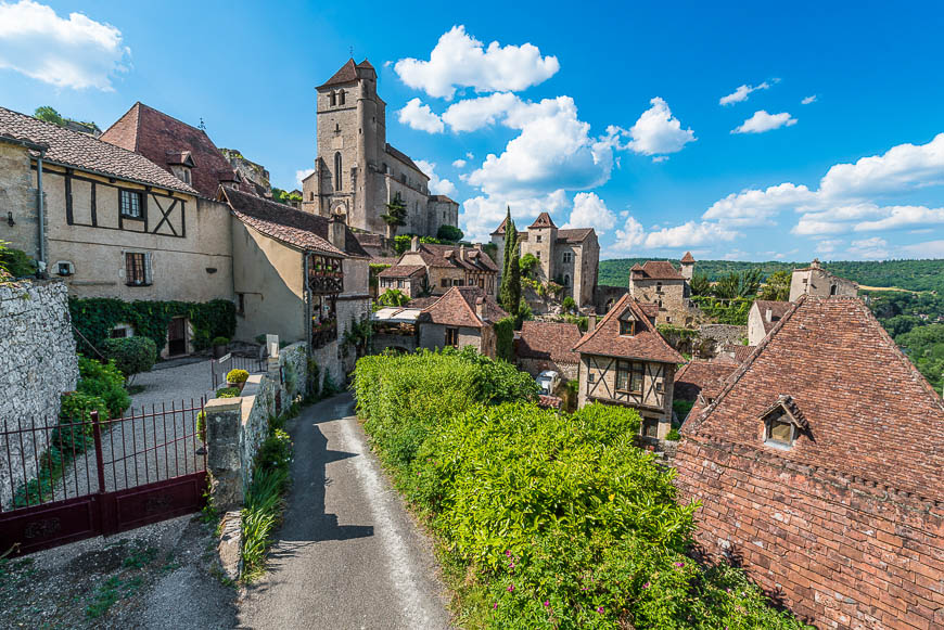 Saint Cirq Lapopie in Lot, France